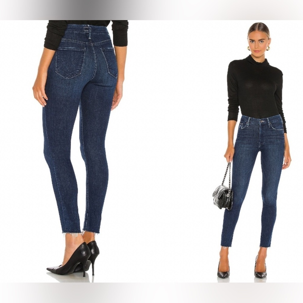 Mother The Looker Ankle Fray in Invitation Only - Size 25